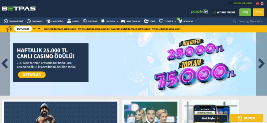 Betpas1103.com Giriş – Betpas 1103 Güncel Giriş Adresi
