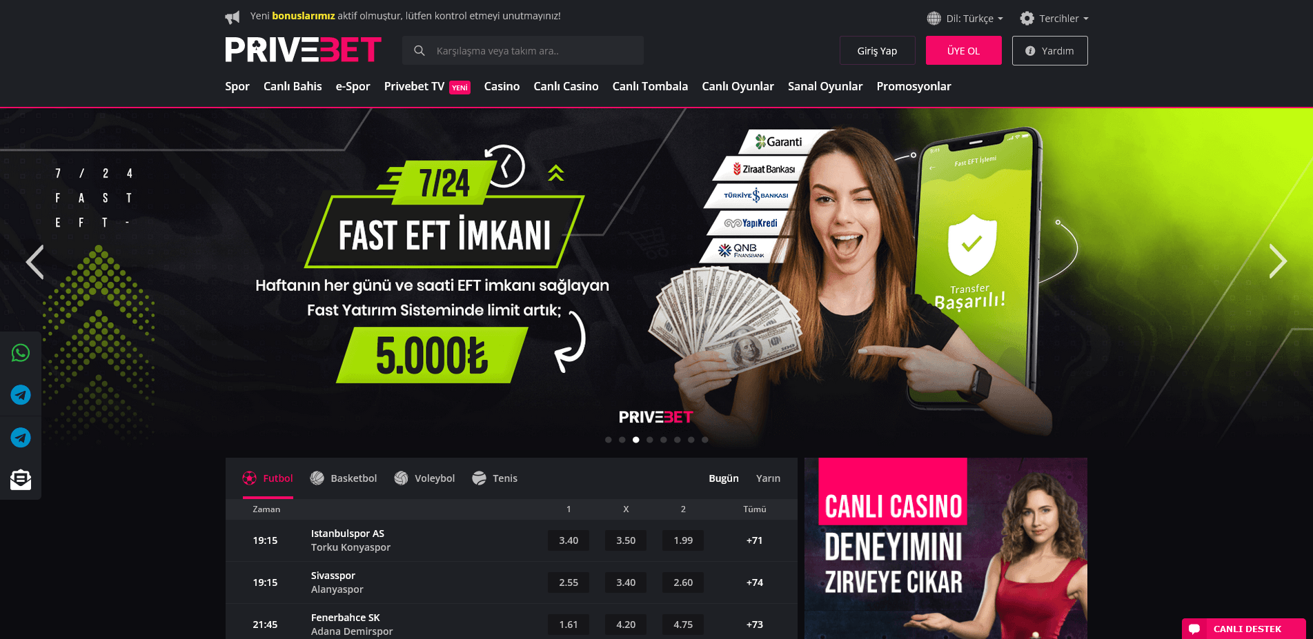 privebet-guncel